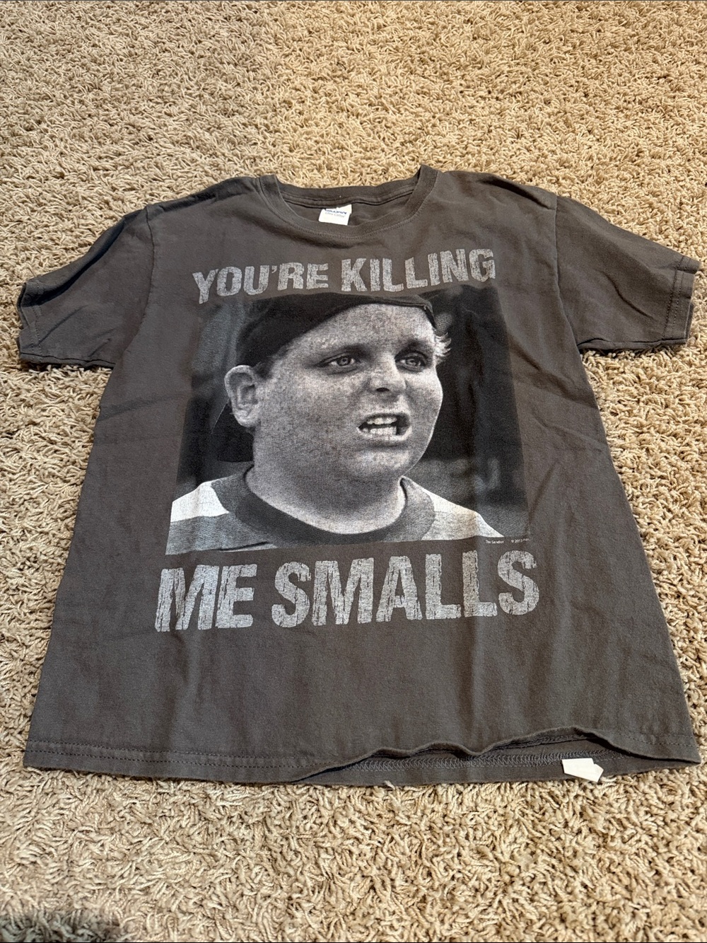 Gildan dark gray  'You're Killing Me Smalls' Graphic Tee